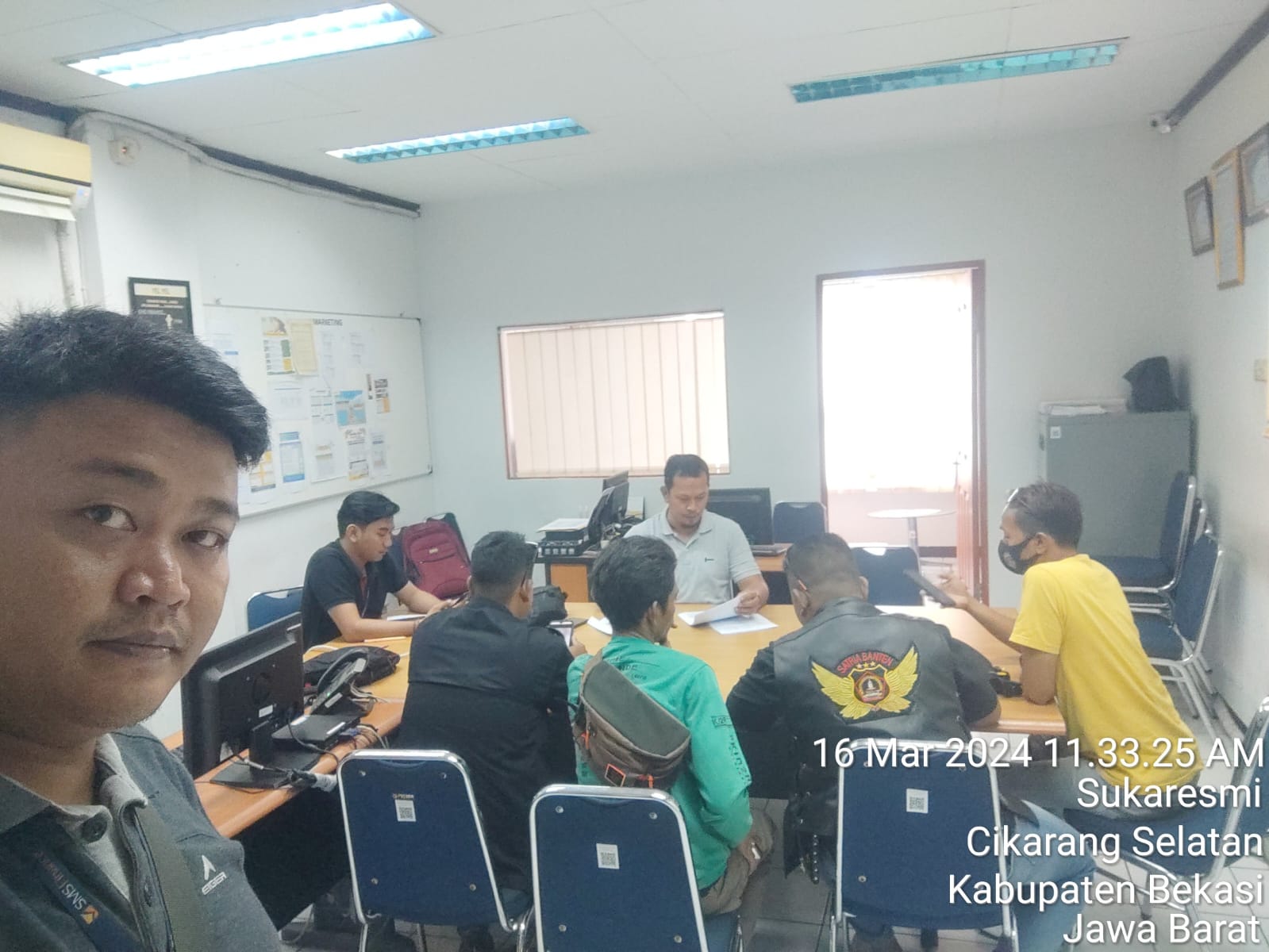 Kantor SMS Finance Cabang Cikarang di Geruduk Ormas PPBNI DPAC Tambun Utara, Ini Kronologisnya