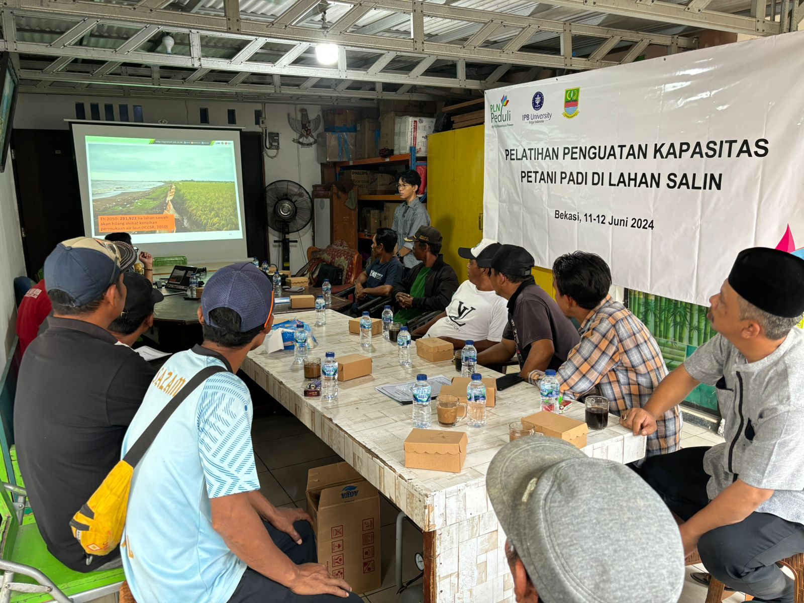 Wujudkan Pertanian Berkelanjutan, Bersama IPB University PLN NP UP Muara Tawar Inisiasi Pemberdayaan Sektor Pertanian