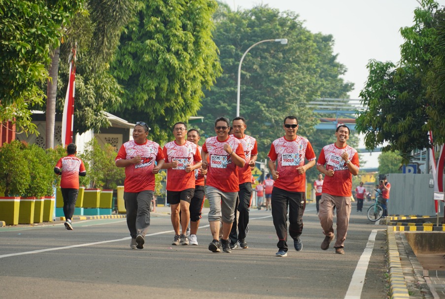 Perdana Di Tahun 2024 Muara Tawar Fun Run 2024 Dilaksanakan