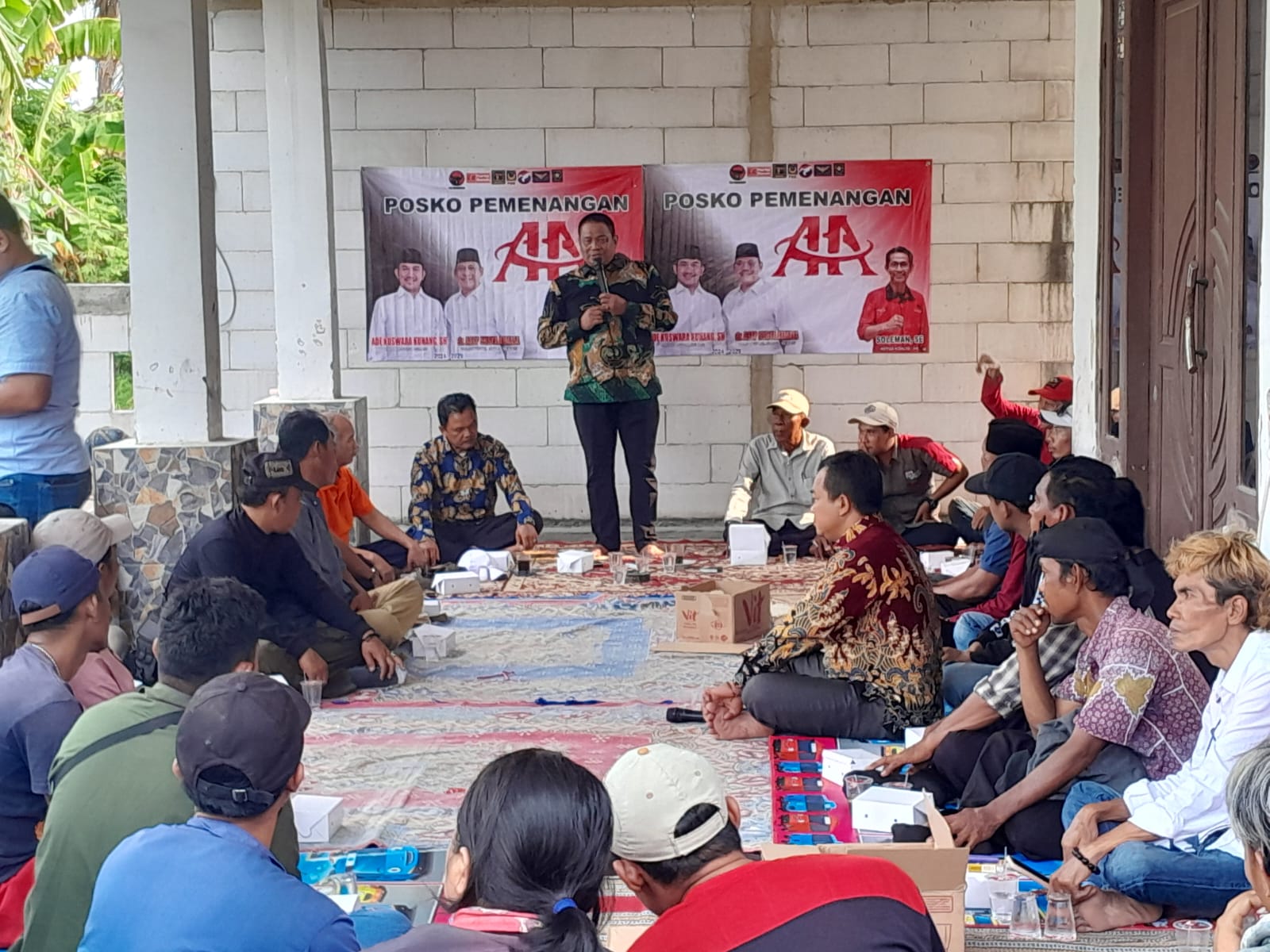 KETUA TIM AKUR UTARA KONSOLIDASI RELAWAN AKK – ASA DI DESA BABELAN KOTA