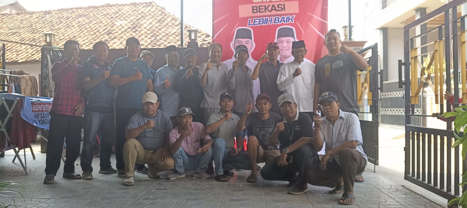 Relawan AKK – ASA Siap Memenangkan Cabup – Cawabup Nomor Tiga Di Pilkada Kabupaten Bekasi