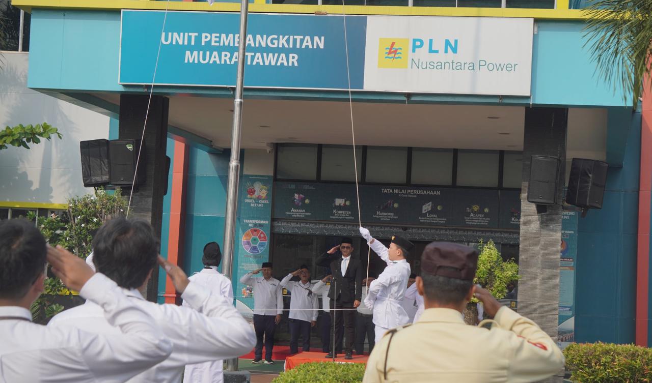 Tepat Di Hari Listrik Nasional, PJB NP UP Muara Tawar Peringati Sumpah Pemuda