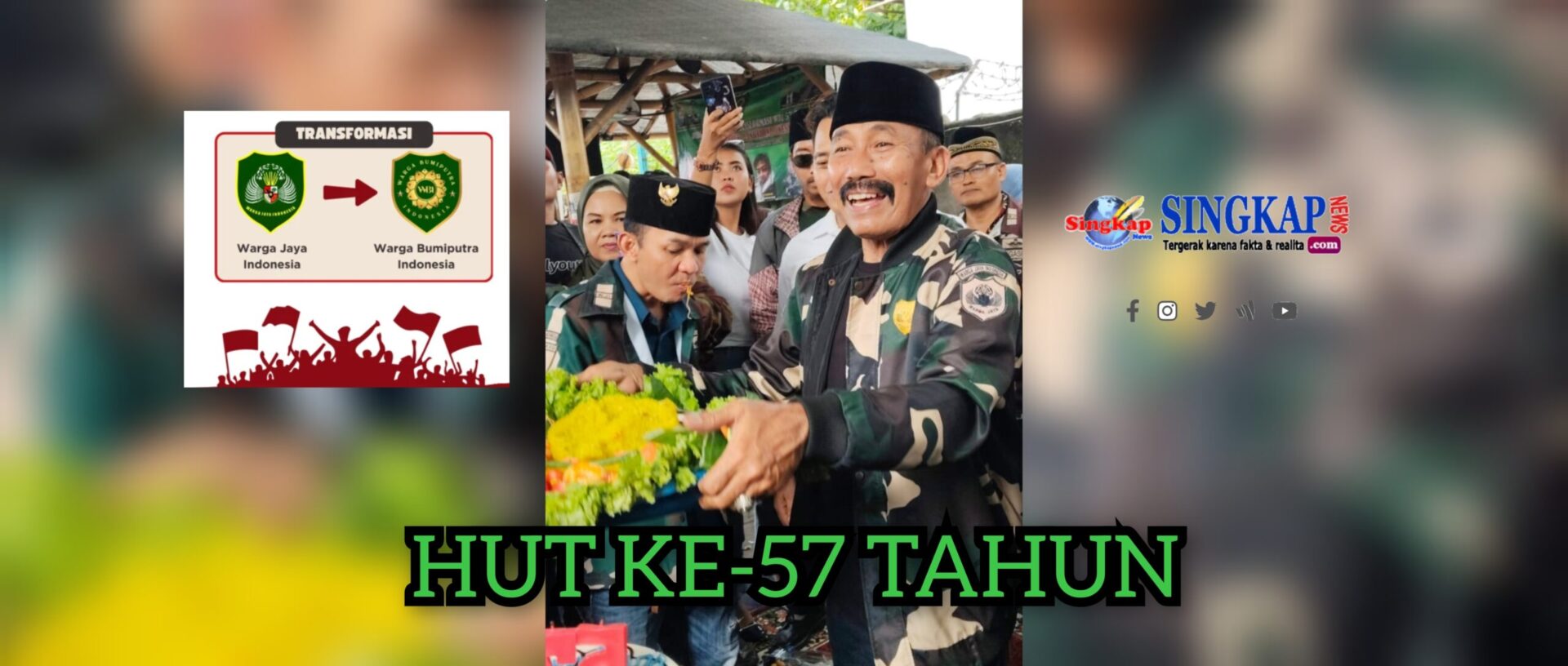 Di Hari Jadi Ke 57 Tahun DPD WJI/DPC WBI Kabupaten Bekasi Santuni Ratusan Yatim Piatu Dan Dhuafa. Ini Kata H. Apud