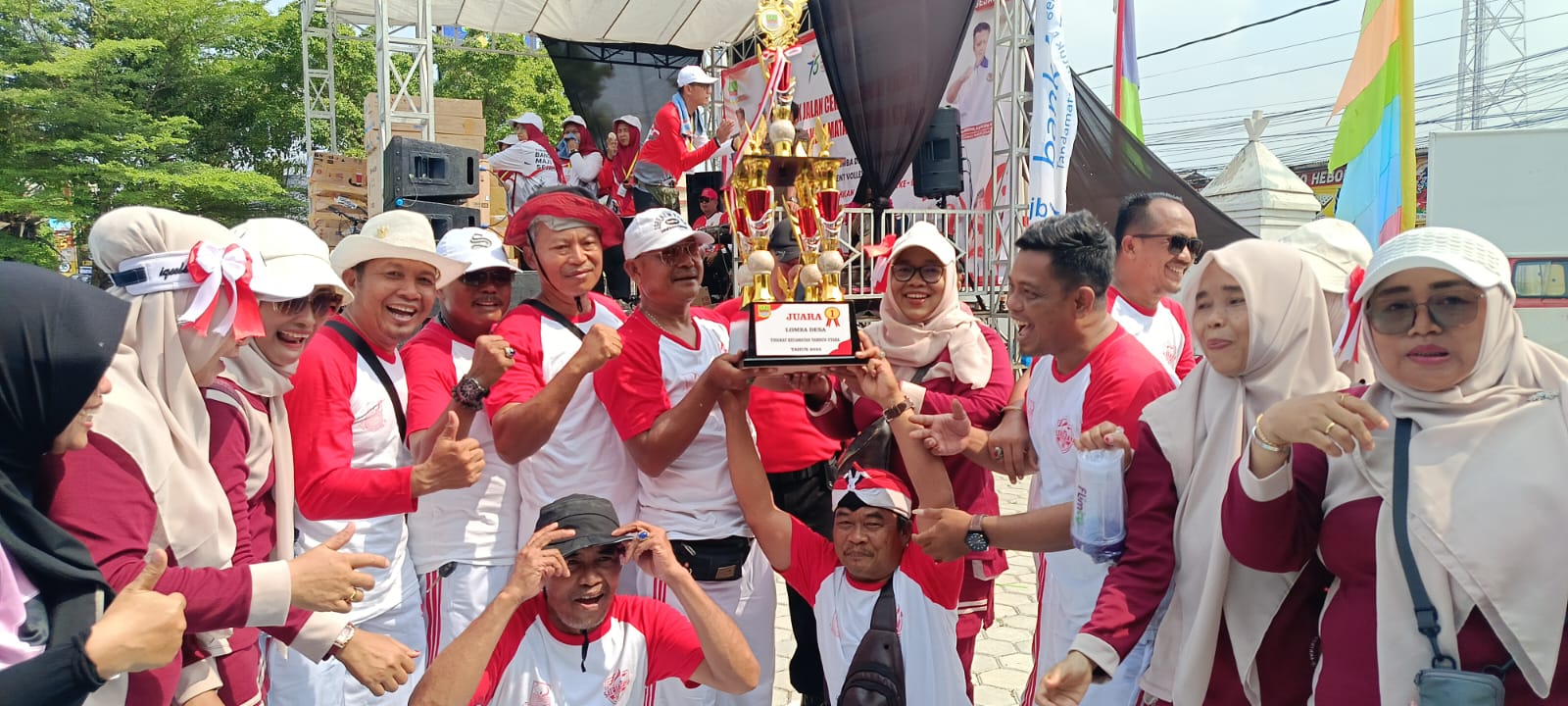 Desa Satriajaya Juarai Kembali Lomba Kampung Bersih dan Lomba Desa