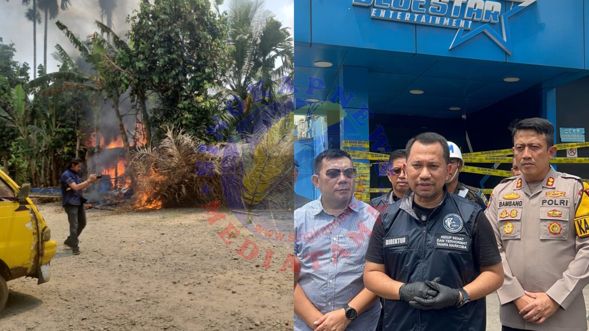 Polda Sumut Bakar Barak Narkoba, Loket Transaksi Dibongkar