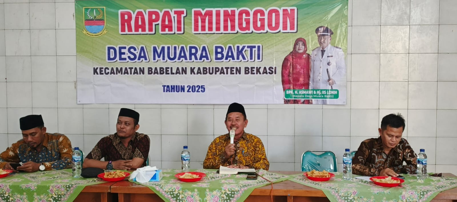 Pemdes Muara Bakti Mantapkan Persiapan Peringatan Maulid Nabi Muhammad SAW