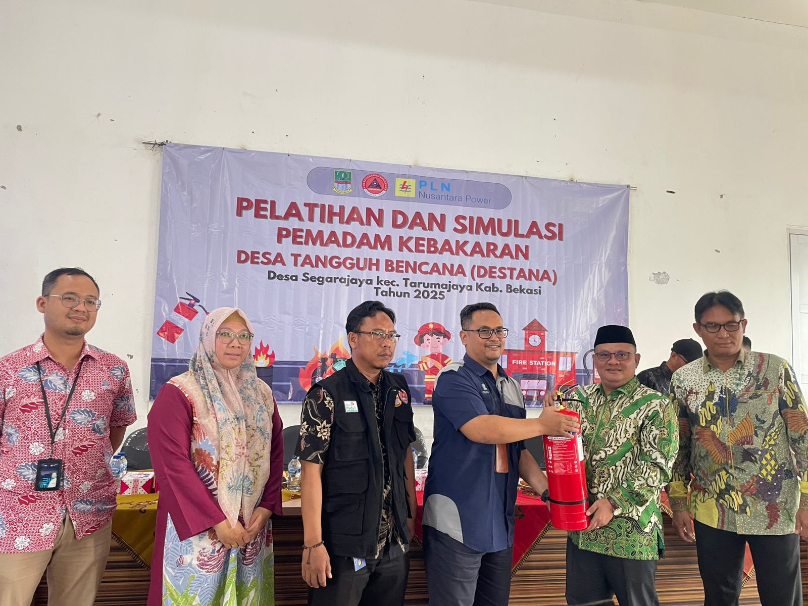 Cegah Bencana bersama PT PLN Nusantara Power dan Destana