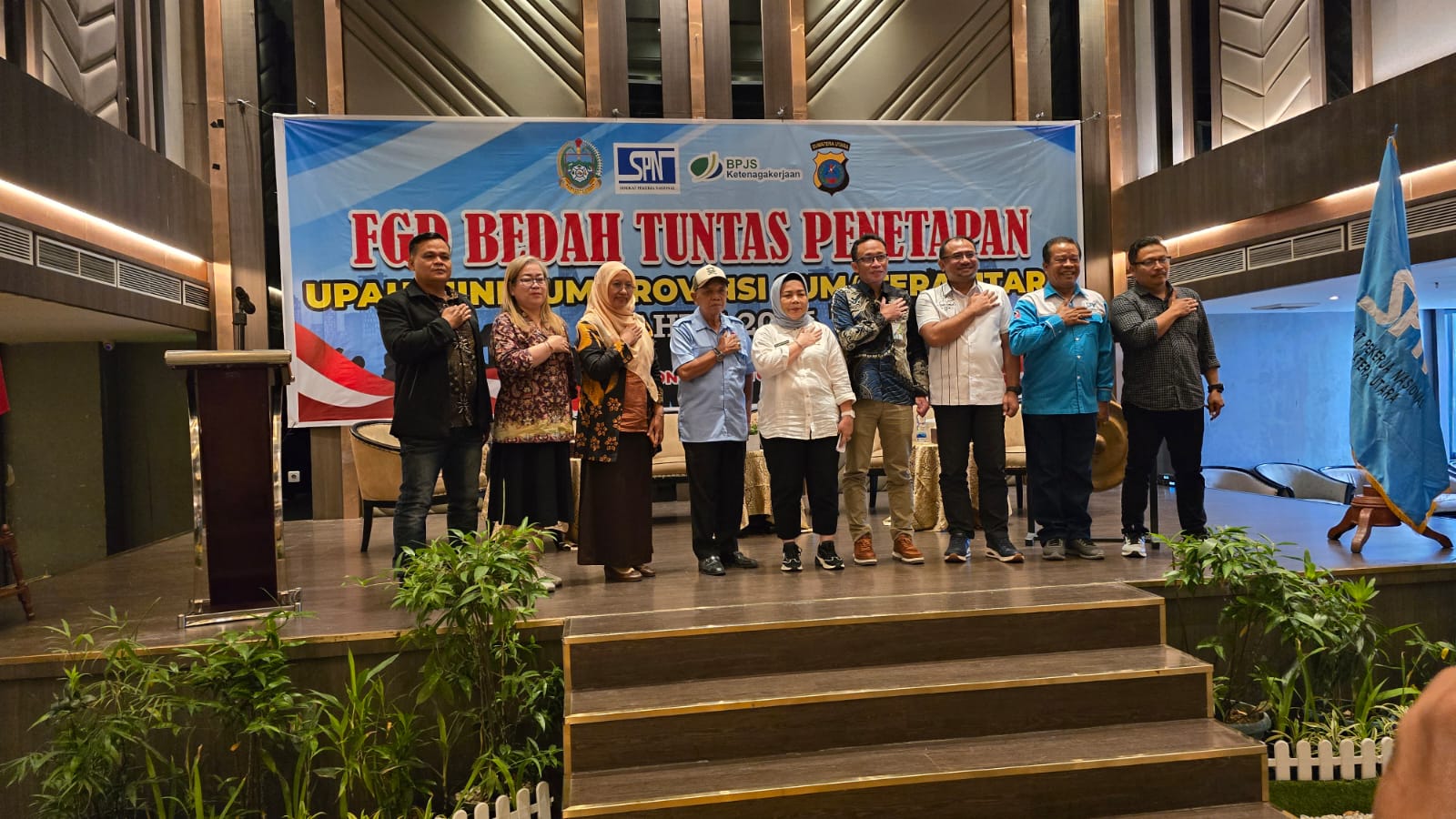 FGD Bedah Tuntas Penetapan Upah Minimum Sumut 2026, Penetapan Upah Tahun 2026 Bisa Diterima Semua Pihak