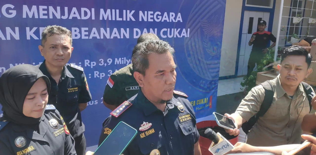 Bea Cukai Makassar Gagalkan Penyelundupan 156 Ribu Batang Rokok Ilegal via Ekspedisi