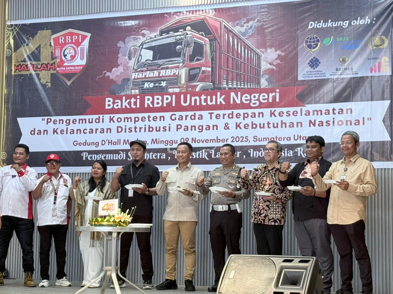RBPI Sumut Rayakan Harlah ke-4, Dorong Terwujudnya UU Perlindungan Pengemudi