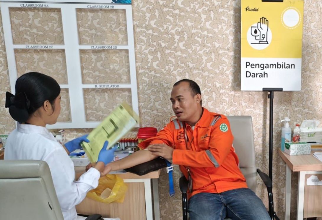 PLN NP UP Muara Tawar Gelar Pemeriksaan Kesehatan untuk Dukung Kesiapan SDM Operasional Pembangkit