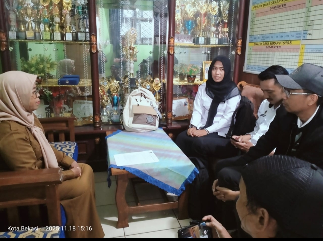 Kepala Sekolah Dasar Negeri Di Kelurahan Setia Asih Dibuat Bingung Soal MBG , Korcam BGN Tarumajaya Sodori MOU