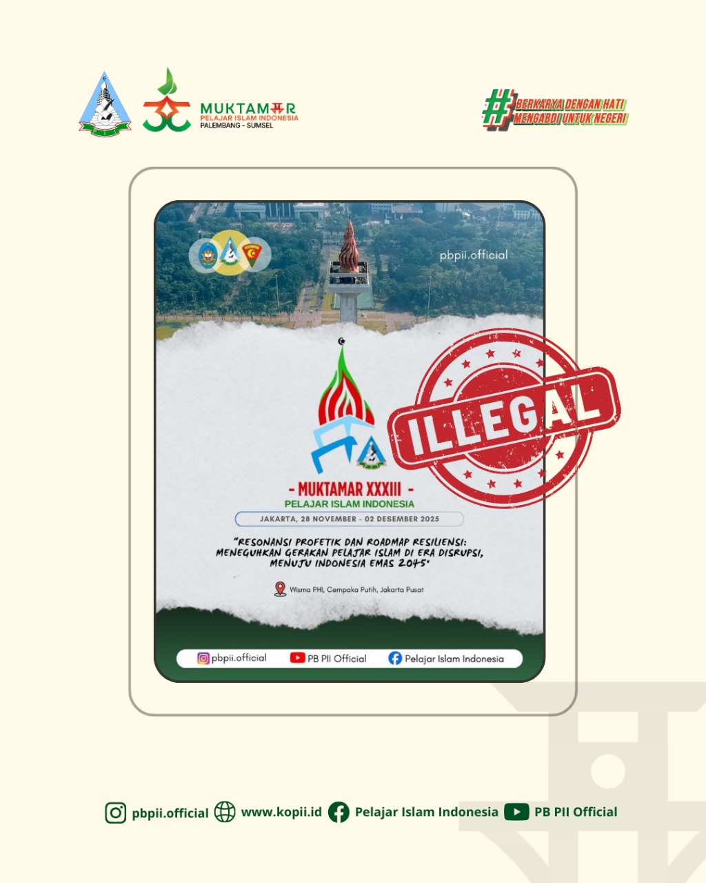 Skandal Muktamar PB PII Bongkar Panitia ‘Ad Hoc’ yang Diduga Langgar Kewenangan!