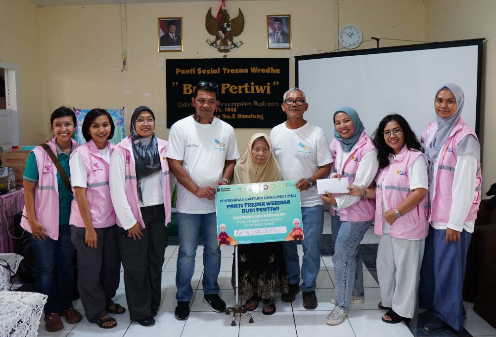 Srikandi PLN Nusantara Power Gelar Baksos, Wujudkan Empati dan Kepedulian Sosial kepada Lansia