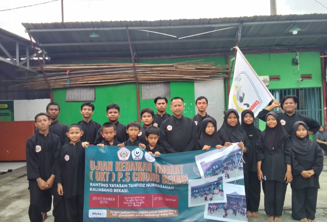 Menempa Mental: Ketika Jurus dan Doa Menyatu dalam UKT P.S Cinong Bekasi