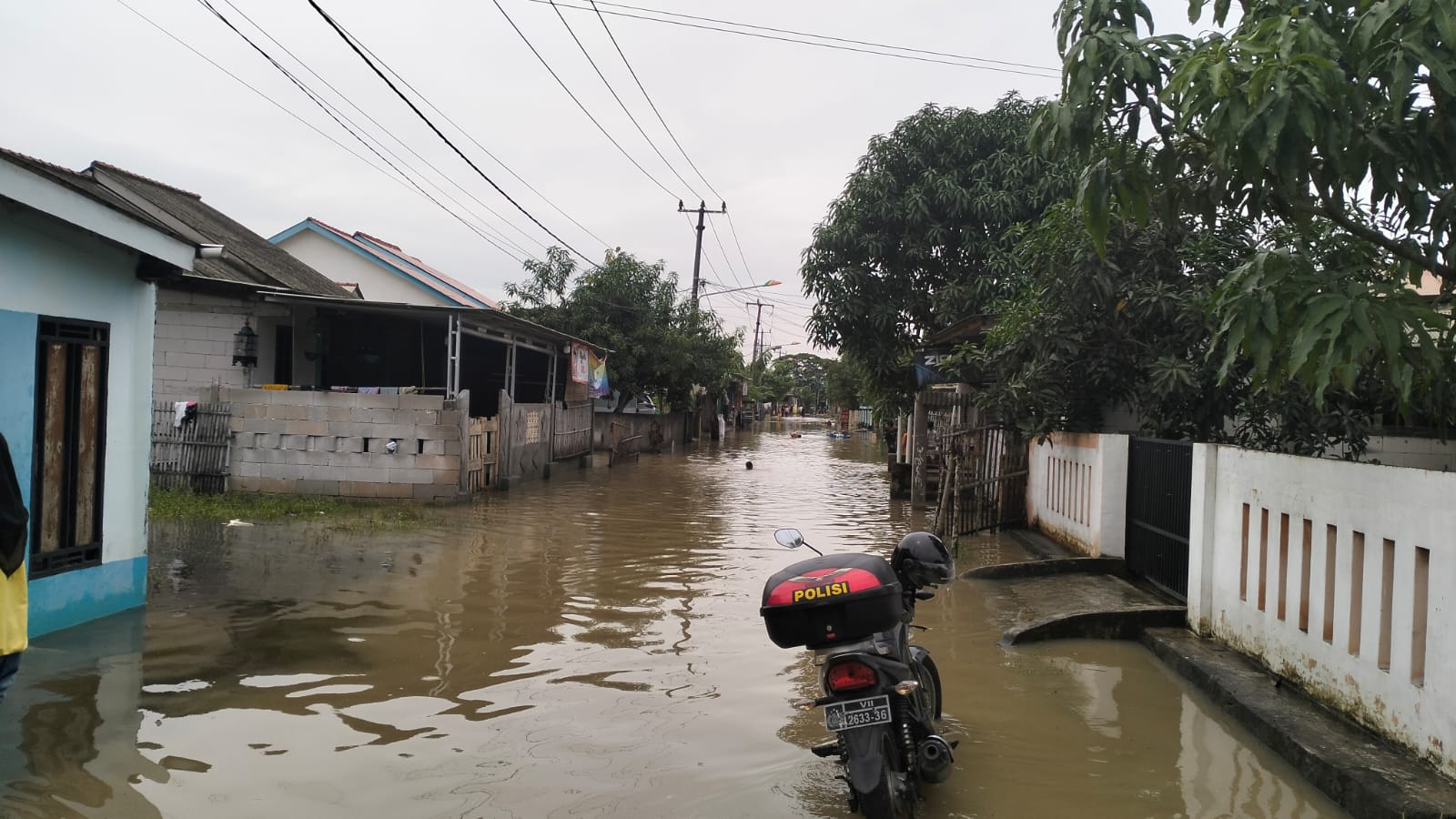 Dua Pekan Terendam Banjir, Warga Kampung Sungai Bintaro Belum Terima Bantuan Dari Kecamatan Babelan