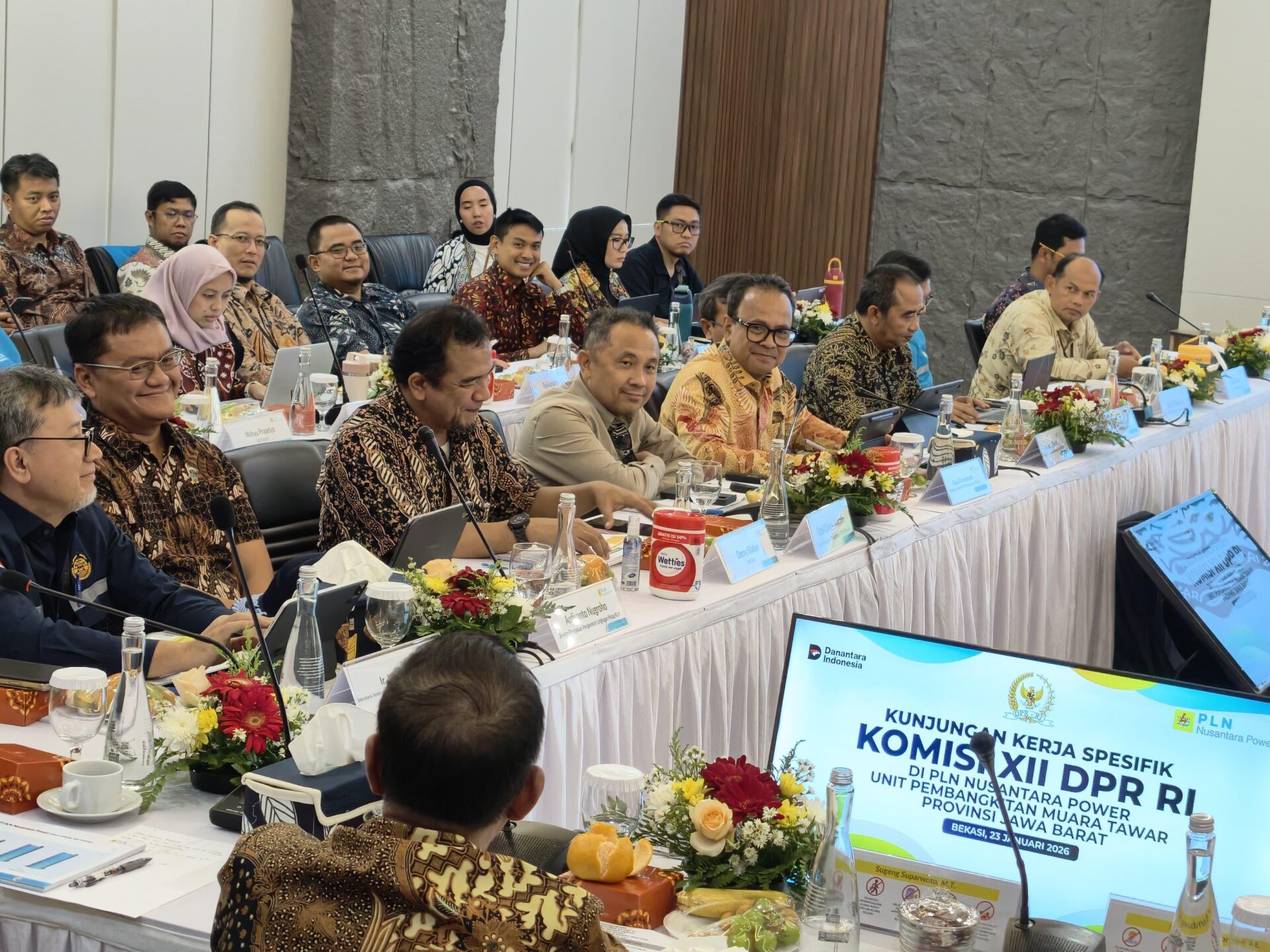 Beri Apresiasi, Komisi XII DPR RI Kunjungi PT PLN Nusantara Power UP Muara Tawar