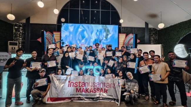 Gelar Workshop Photography di Makassar, Vivo V70 Series Targetkan Pecinta Traveling dan Kreator Konten