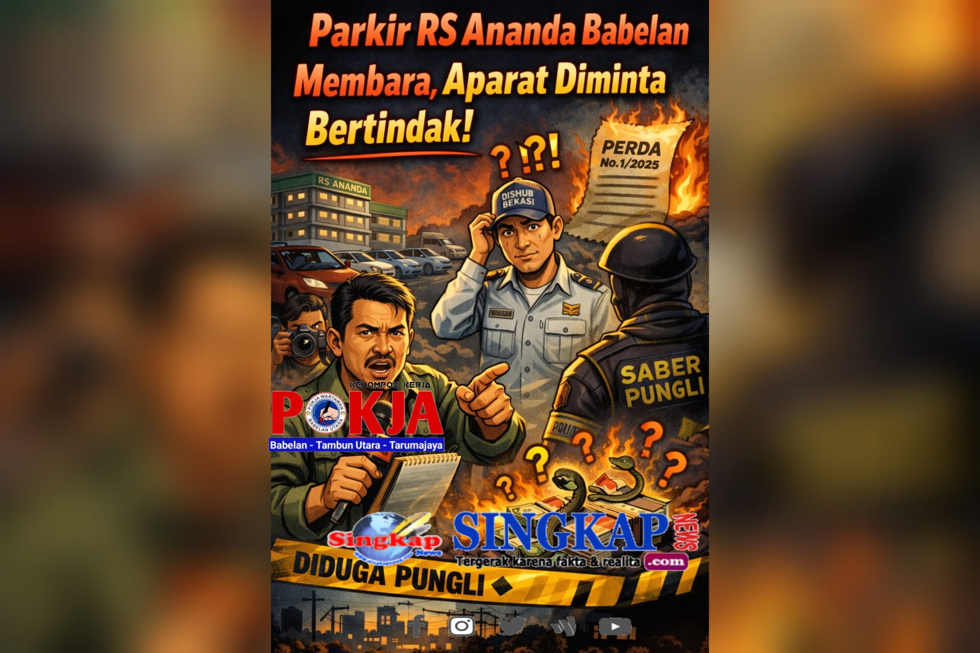 Disidak Sudah Tindakan Nihil, Tarif Parkir RS Ananda Babelan Jadi Perbincangan Publik