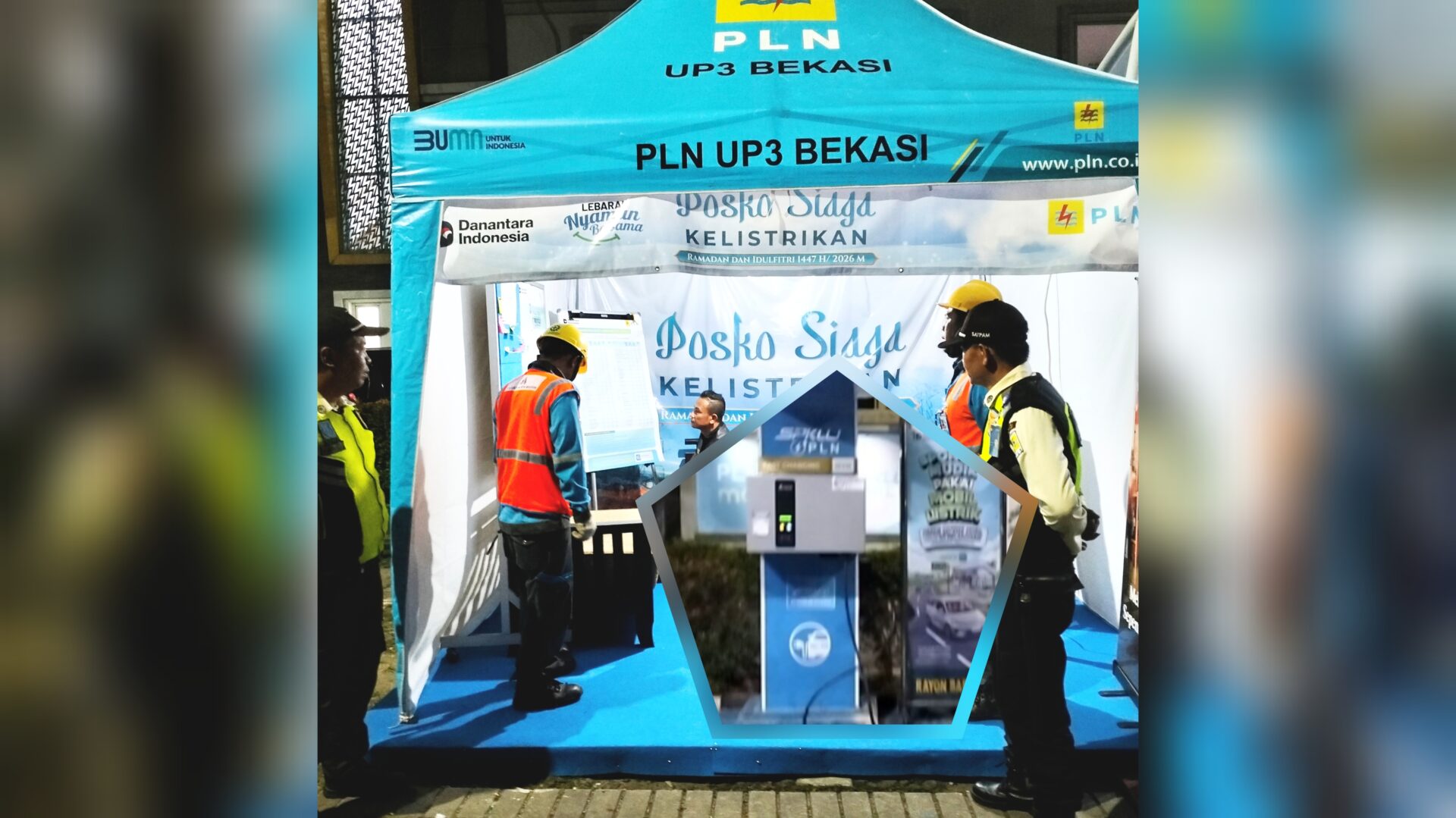 Beri Kemudahan Pengguna Kendaraan Listrik, PLN ULP Babelan Tambah SPKLU