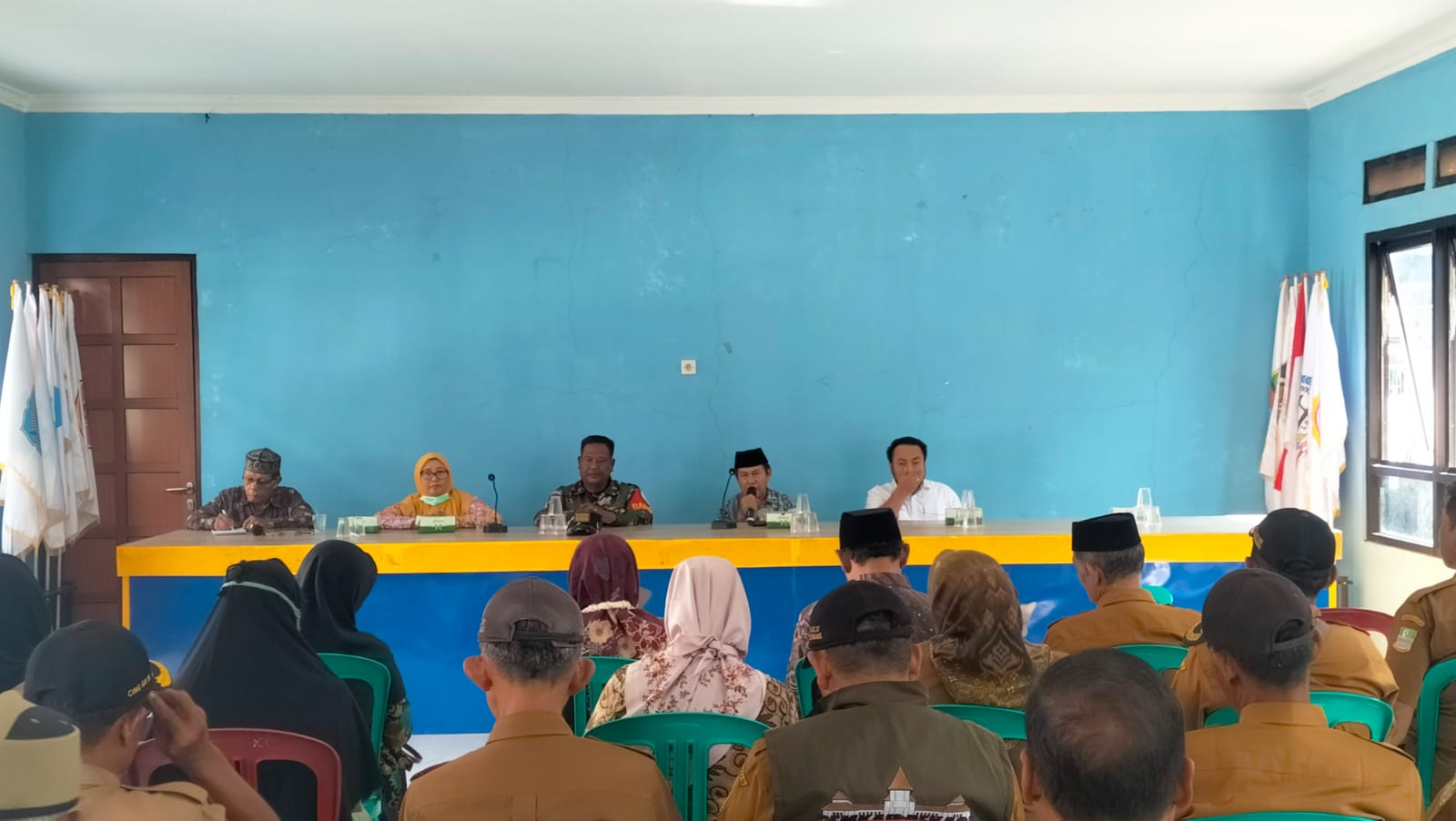 Kedung Pengawas Gelar Rapat Minggon dan Halal Bihalal