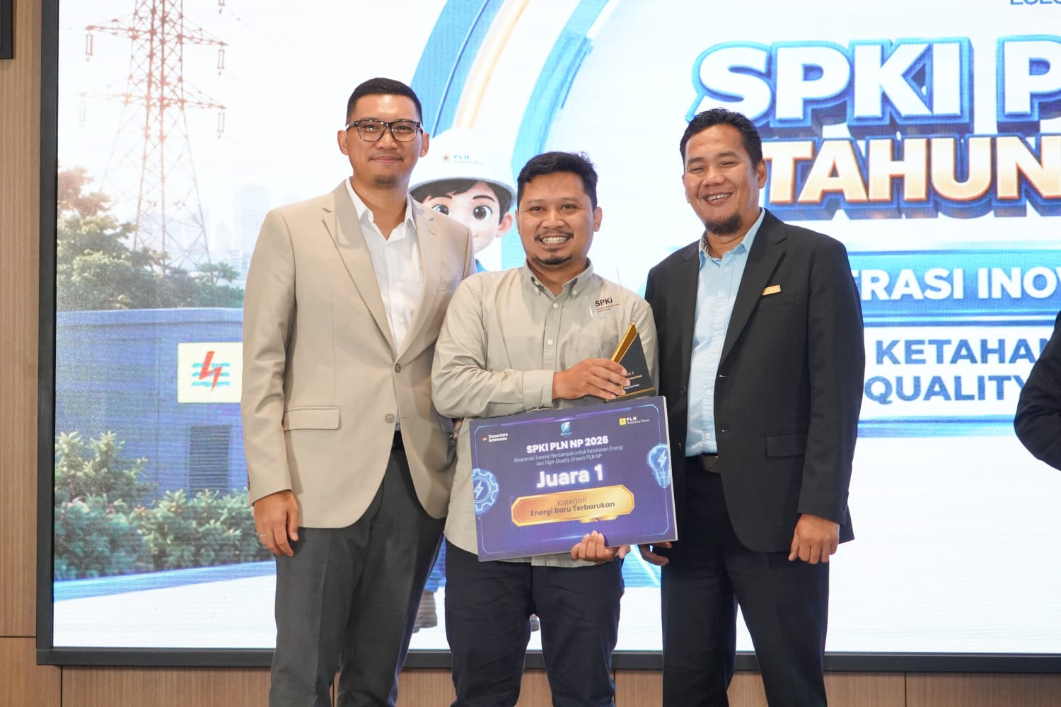 UP Muara Tawar Raih Juara 1 Kategori Energi Baru Terbarukan pada SPKI PLN Nusantara Power 2026