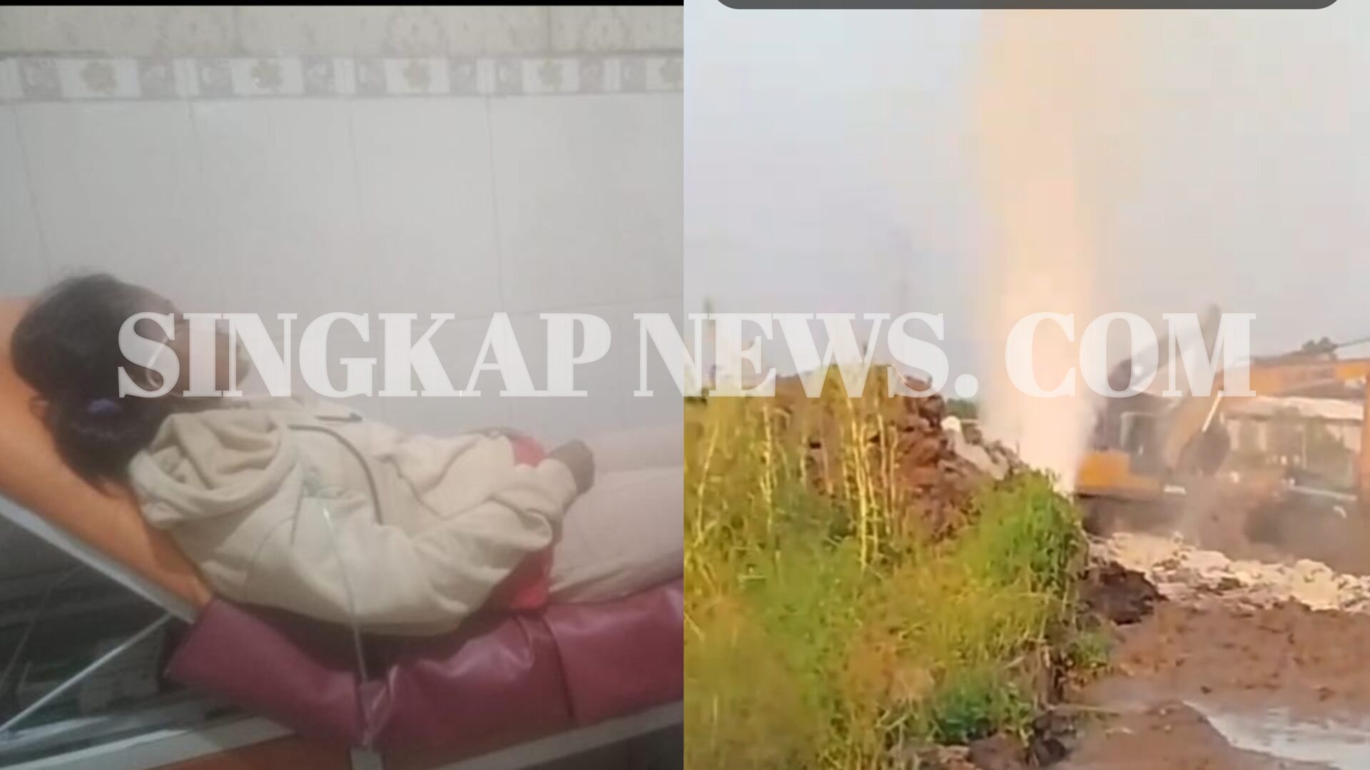 Diduga Pipa Pertamina Bocor di Buni Bakti, Warga Terdampak, Seorang Anak Alami Sesak Napas