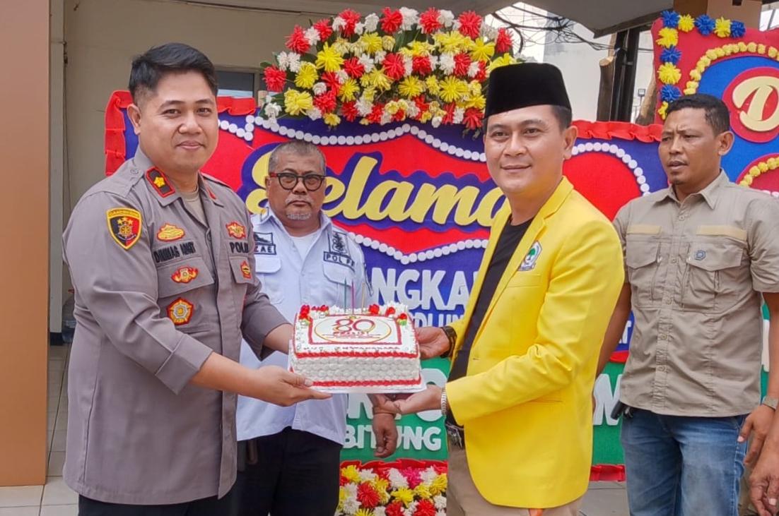Sinergi HUT Bhayangkara, Ahmad Bin Olim Apresiasi Polsek Cikarang Barat