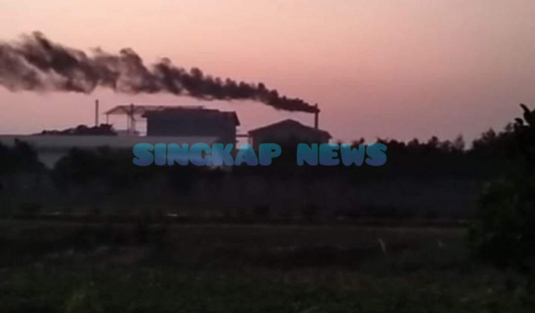 Asap Hitam Pagi Hingga Siang : Warga Desa Buni Bakti Kecam Keras Pencemaran PT. Kofuku Plastik