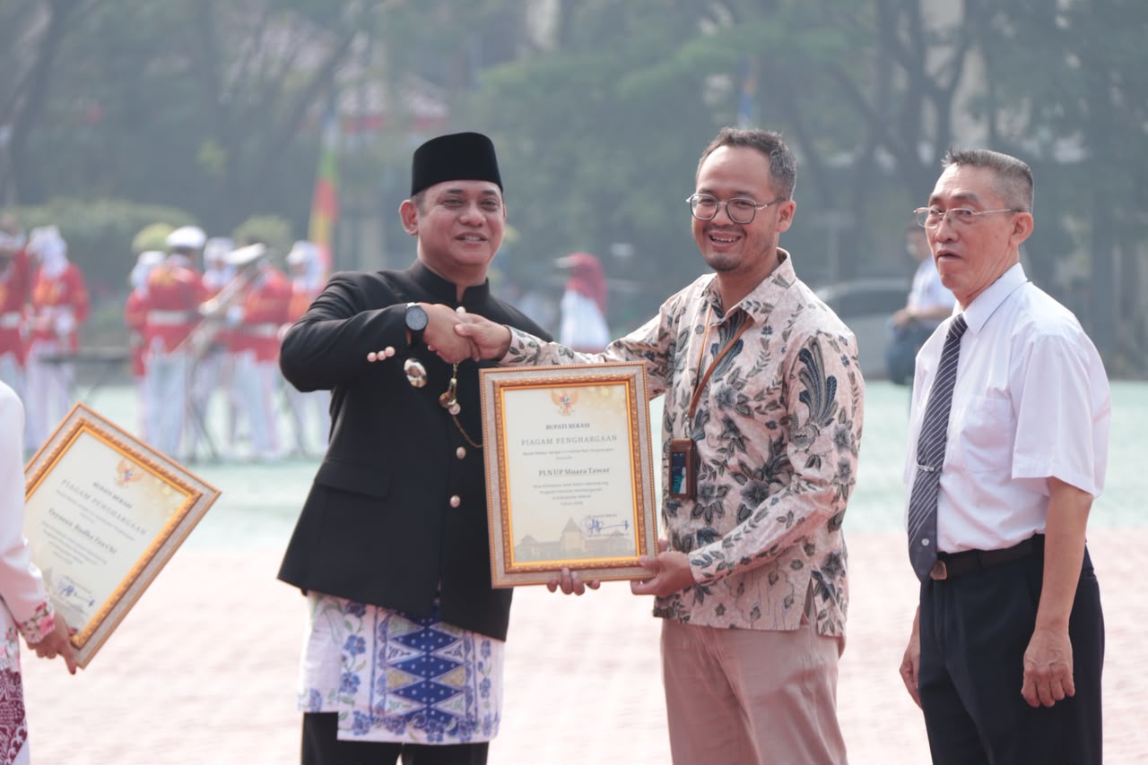 Lewat Program TJSL, PLN Nusantara Power Muara Tawar Raih Apresiasi Pemkab Bekasi