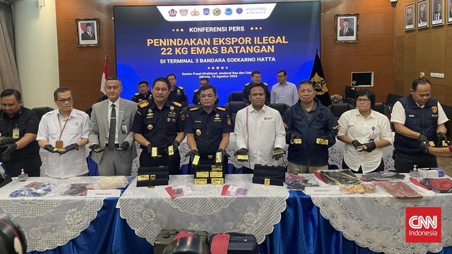 Menggulung Penyelundupan Emas Rp60 Miliar: Operasi Intelijen Bea Cukai di Pintu Keluar Terminal 3