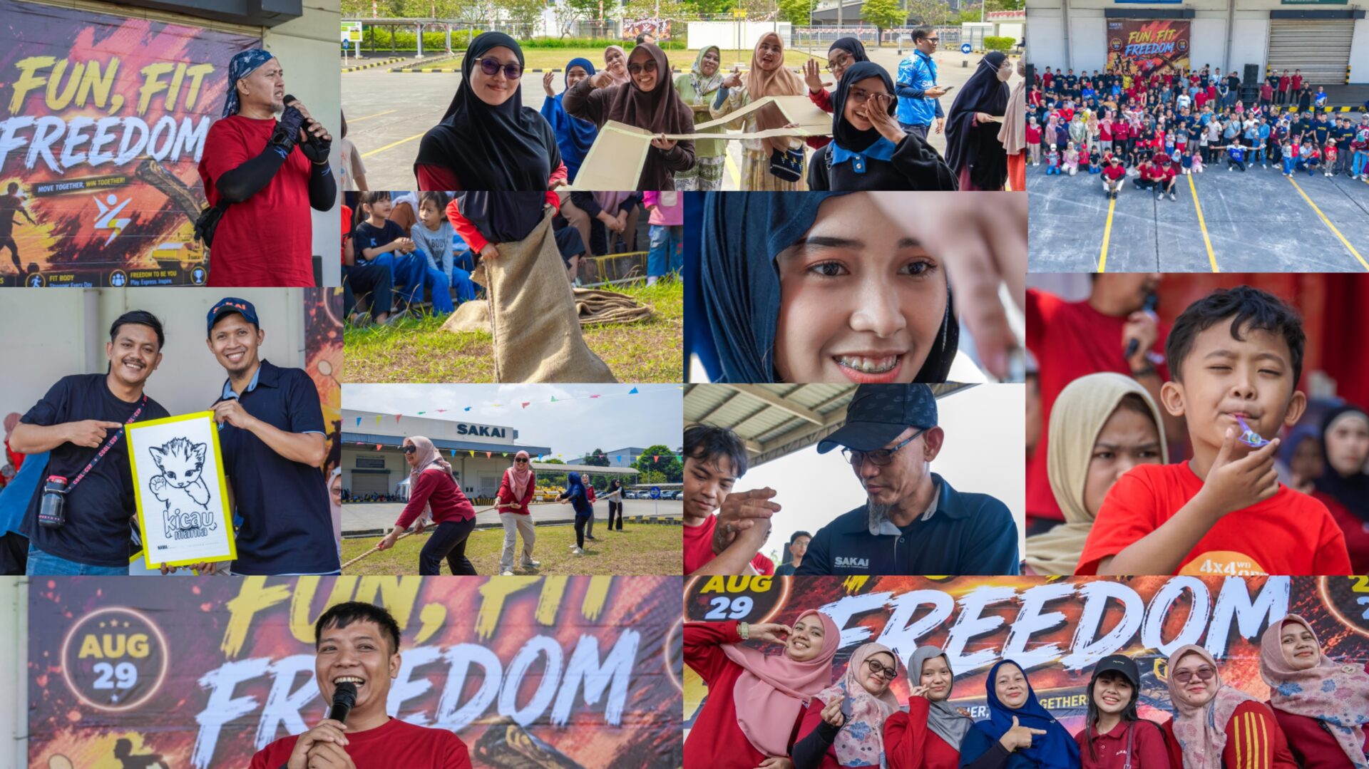 Guyub dan Bertabur Doorprize, PT Sakai Indonesia Gelar SAKAI SPORTS DAY 2026 Di Cikarang