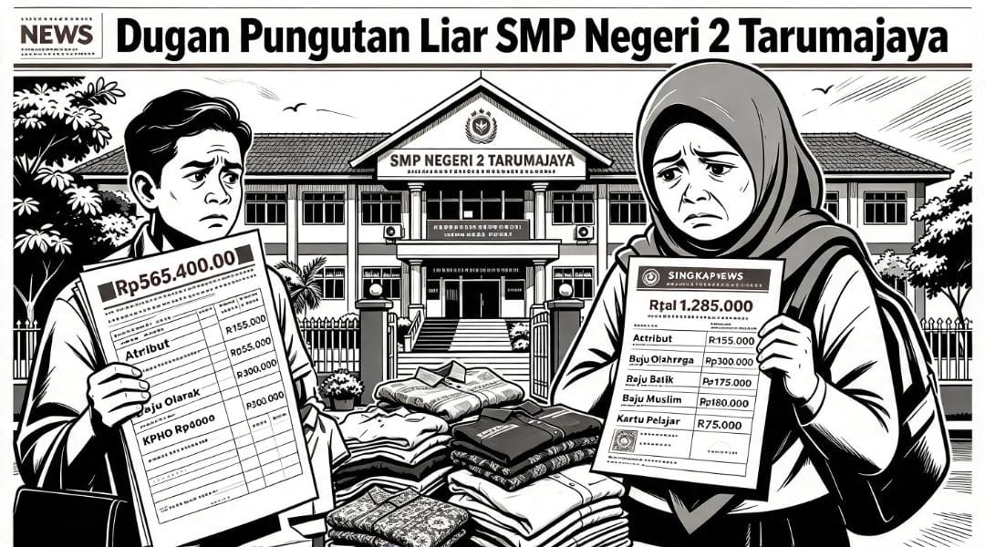 ‎SMP Negeri 2 Tarumajaya Diduga Lakukan Pungutan, Ratusan Juta Rupiah Berpotensi Bergerak