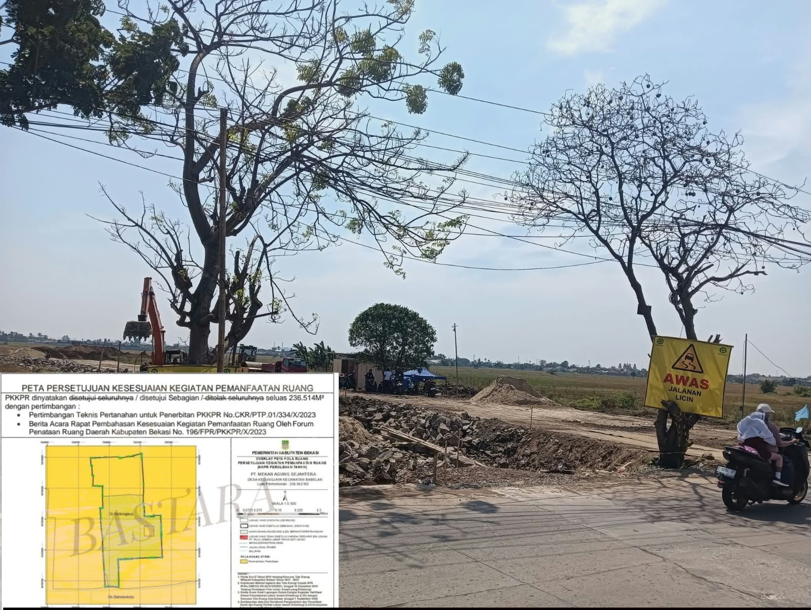 LSM BASTARA Sorot Alih Fungsi Lahan Sawah Dilindungi di Bekasi: Terindikasi Dugaan Pelanggaran Aturan dan Main Mata