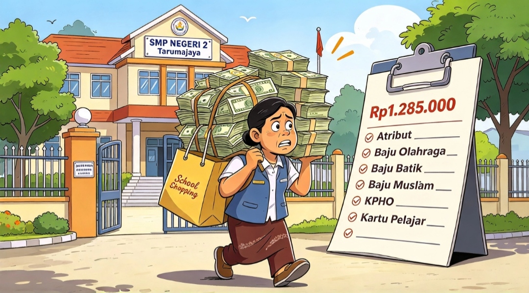 Terkait Dugaan Pungutan Liar SMP Negeri 2 Tarumajaya , Pihak Sekolah Terkesan Menutupi